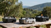 top dual burner camping stoves