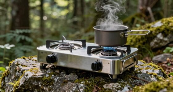 top dual burner camping stoves