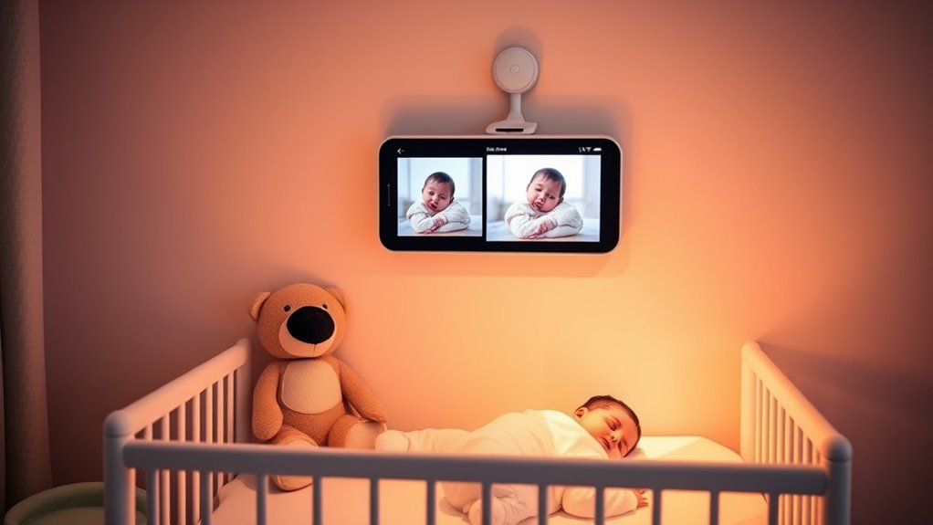 top dual camera baby monitors