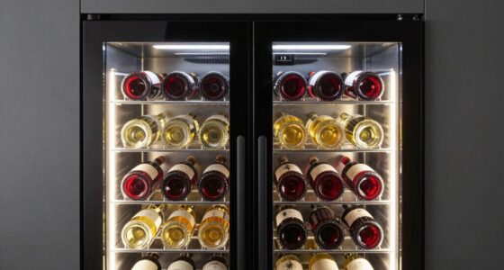 top dual zone wine coolers