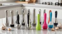 top easy clean garlic presses
