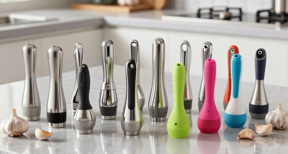 top easy clean garlic presses