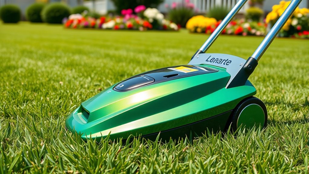 top electric lawn mowers