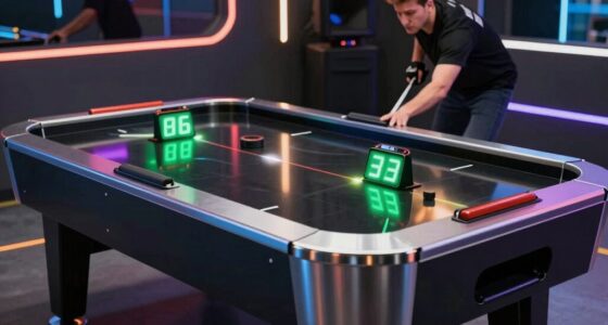 top electronic score air hockey