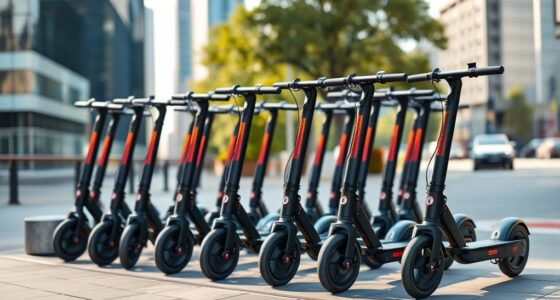 top folding electric scooters