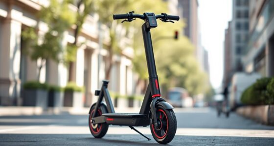 top folding electric scooters