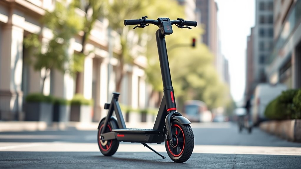 top folding electric scooters