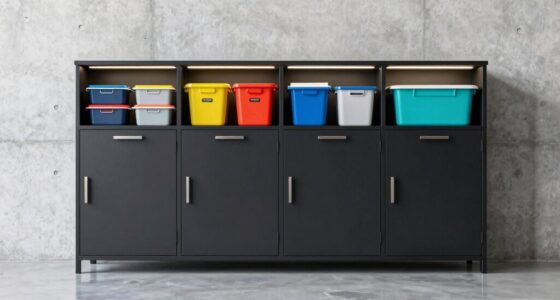 top garage cabinet sets