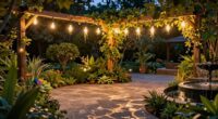 top garden string lights