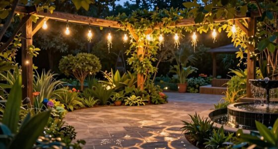 top garden string lights