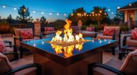 top gas fire pit tables
