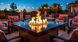top gas fire pit tables