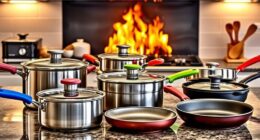 top gas stove cookware