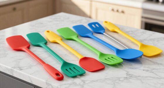 top heat resistant silicone spatula sets