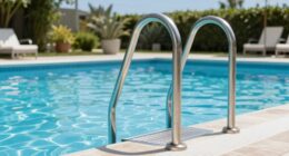 top heavy duty pool ladders