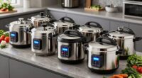 top induction pressure cookers