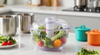 top large capacity salad spinners