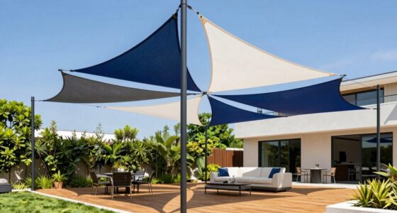 top luxury sun shade sails