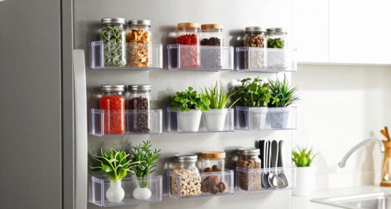 top magnetic fridge shelves