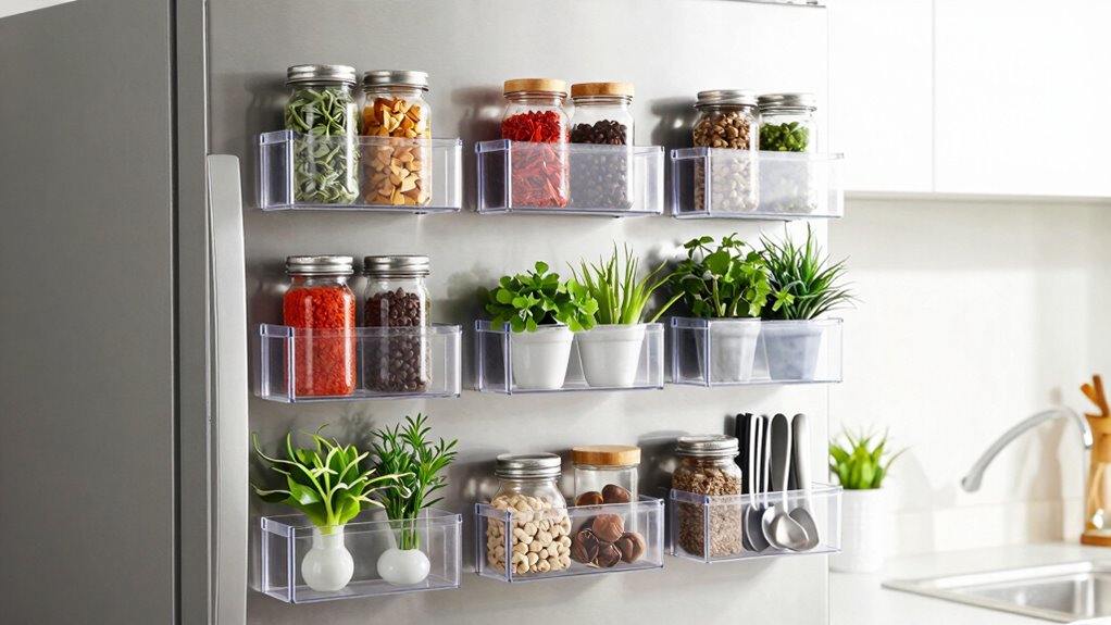 top magnetic fridge shelves