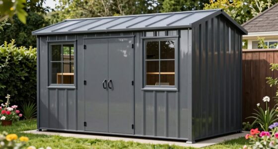 top metal shed options