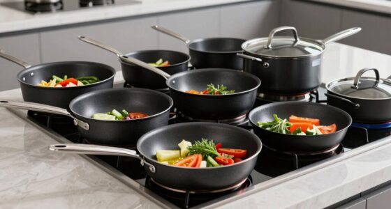 top non stick induction sets