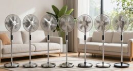 top oscillating pedestal fans