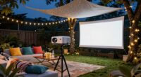 top outdoor movie projectors