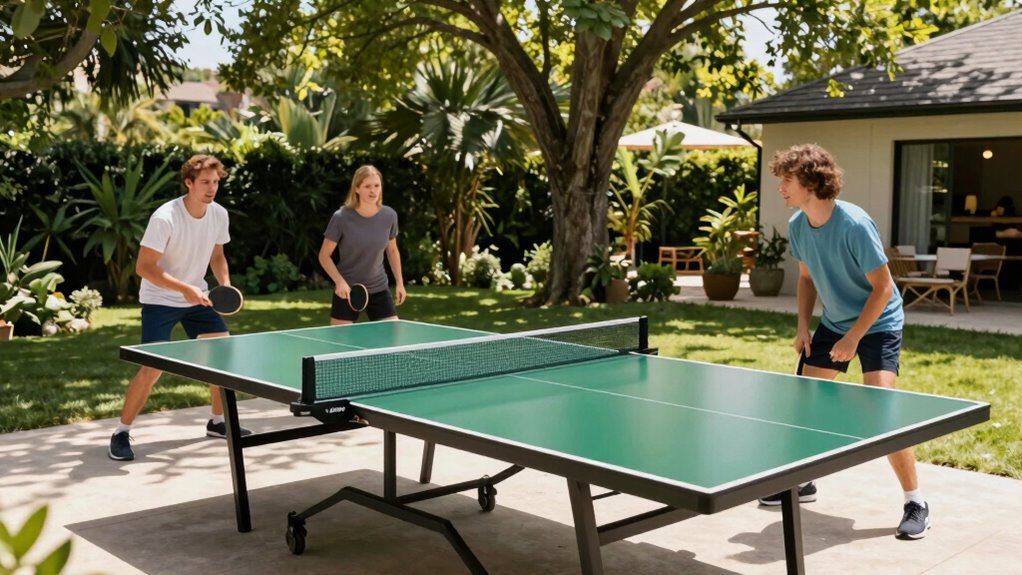 top outdoor ping pong tables