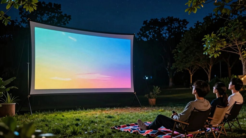 top outdoor projector screen picks