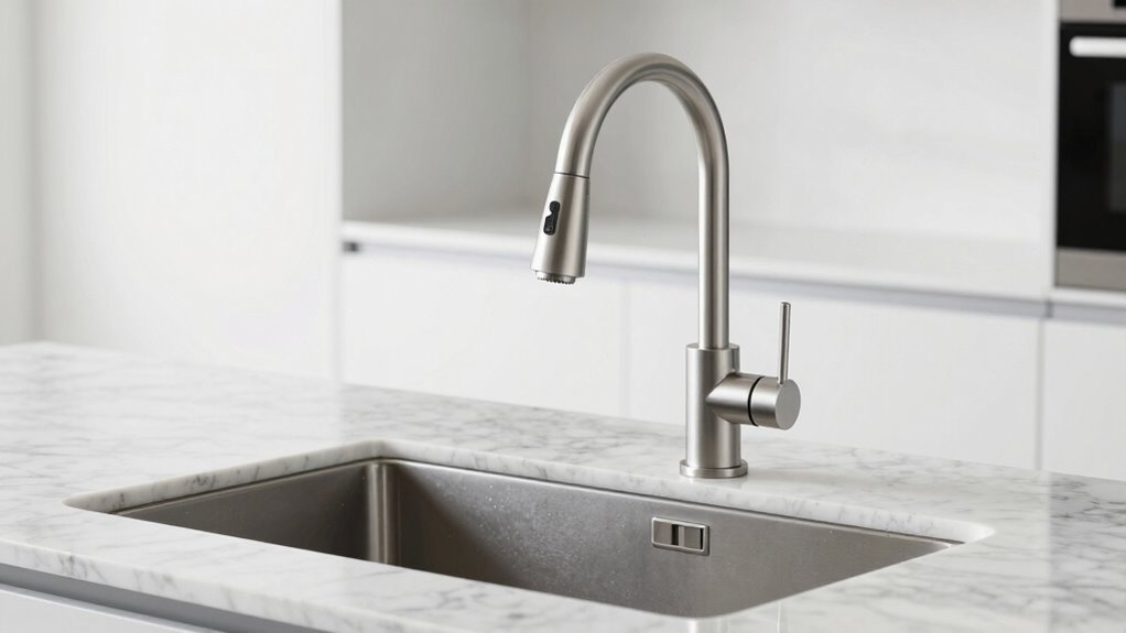 top pull down kitchen faucets
