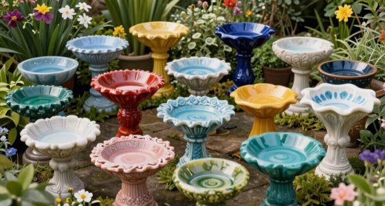 top resin bird bath styles