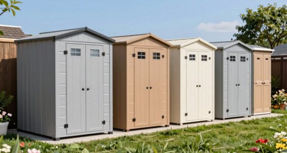 top resin outdoor storage solutions