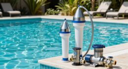 top sand pool filter pumps