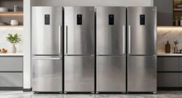 top side by side refrigerators