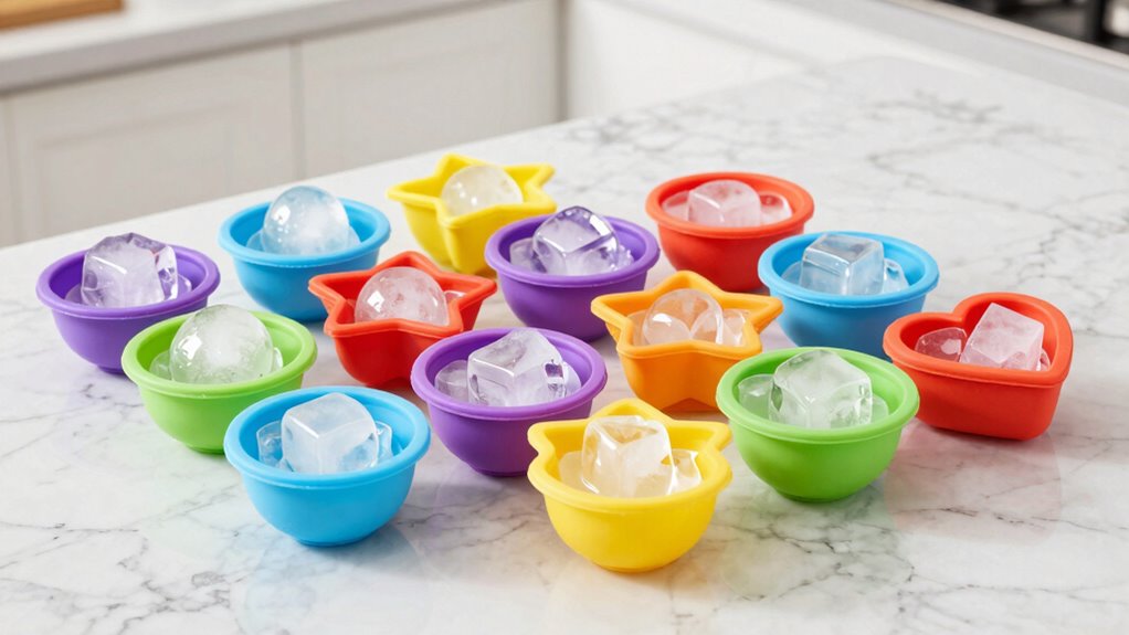 top silicone ice trays