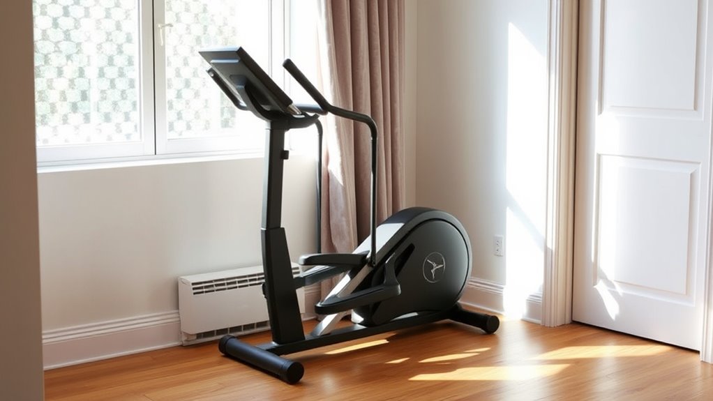 top small space ellipticals