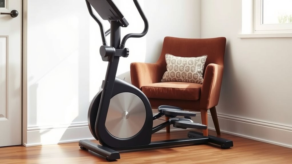 top small space ellipticals