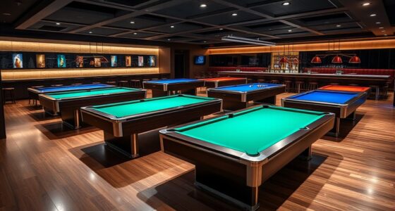 top stylish pool tables