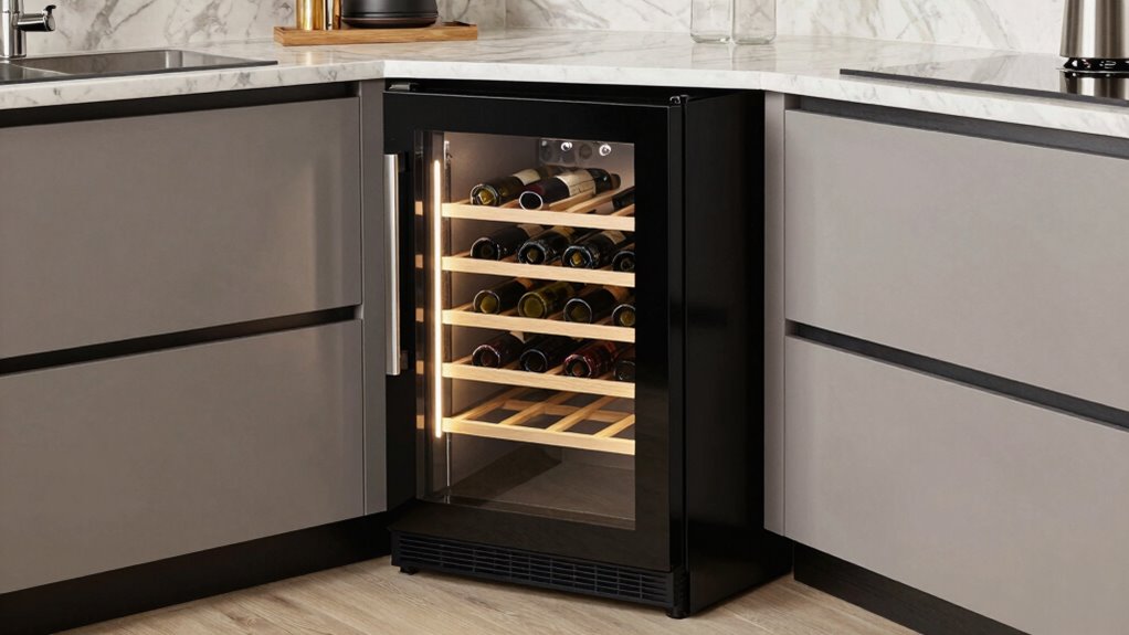 top under cabinet wine coolers