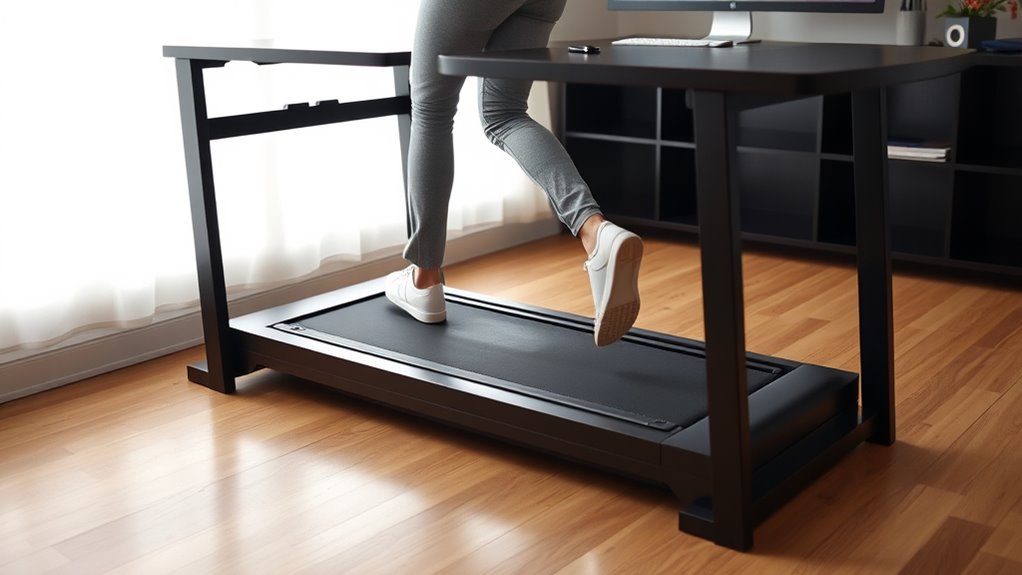 top under desk treadmills