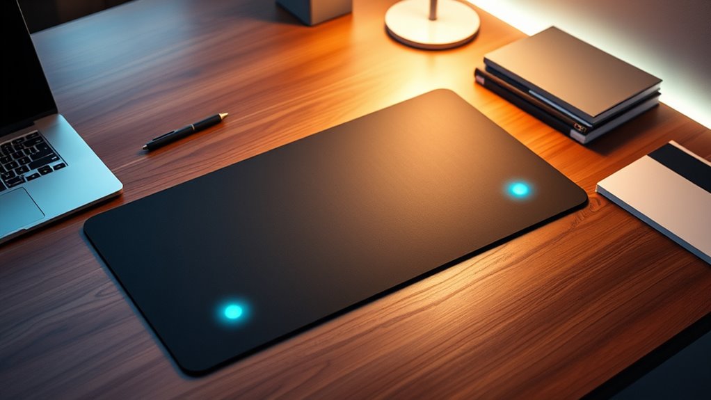 top wireless charging desk mats