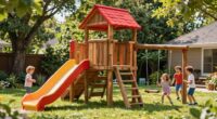 top wooden playsets for kids