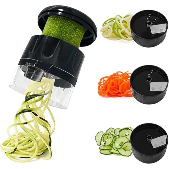 3-in-1 Vegetable Spiralizer and Slicer