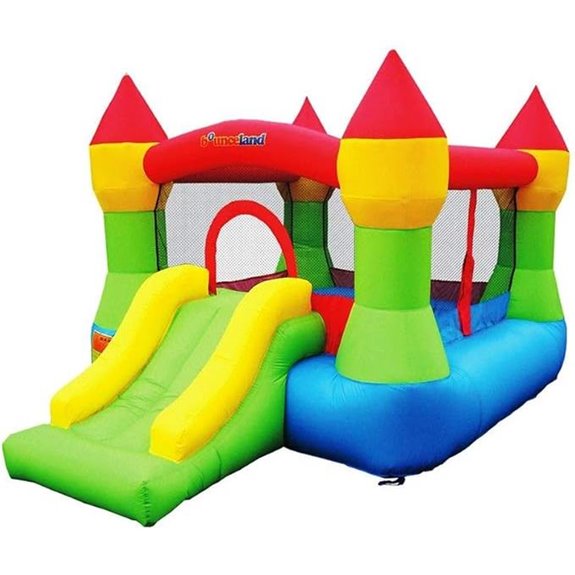 Bounceland 12ft Inflatable Bounce House with Slide