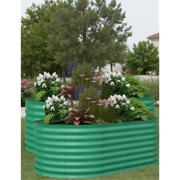 Raised Garden Bed Set (2 pcs 6x3x2 ft)