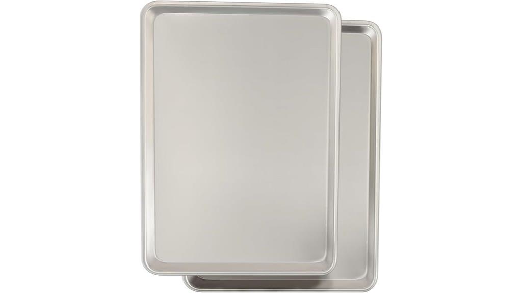 two piece baking sheet set