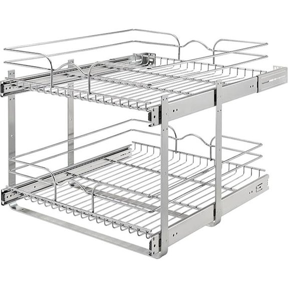 Rev-A-Shelf 2-Tier Pullout Pantry Organizer