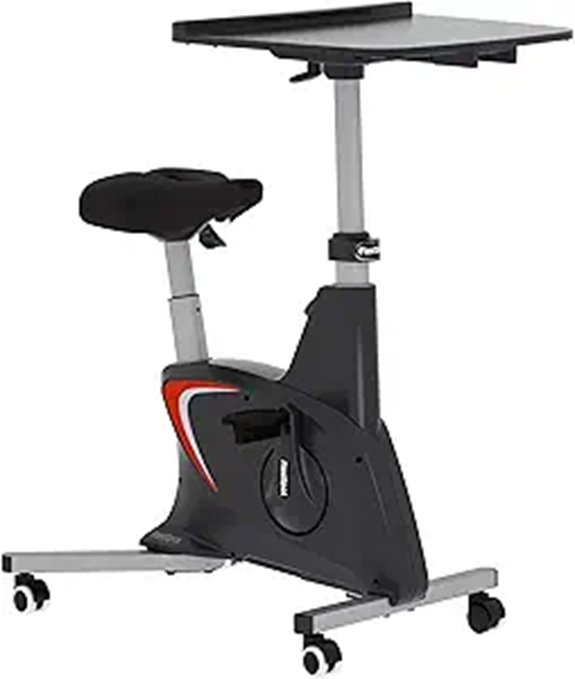 FLEXISPOT Under Desk Exercise Bike with Desktop