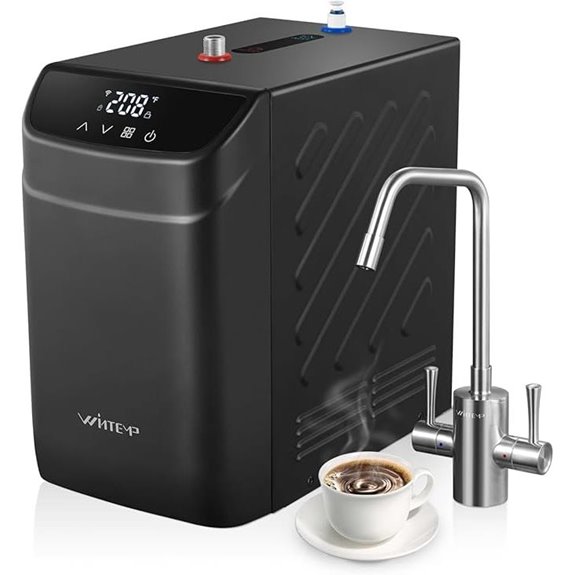 Under Sink Hot Water Dispenser with Faucet